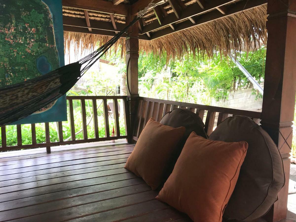 Meno Madia Bungalows Gili Meno Exteriör bild