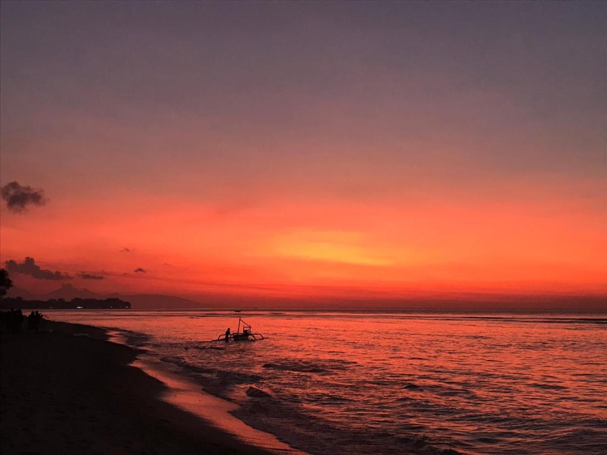 Meno Madia Bungalows Gili Meno Exteriör bild